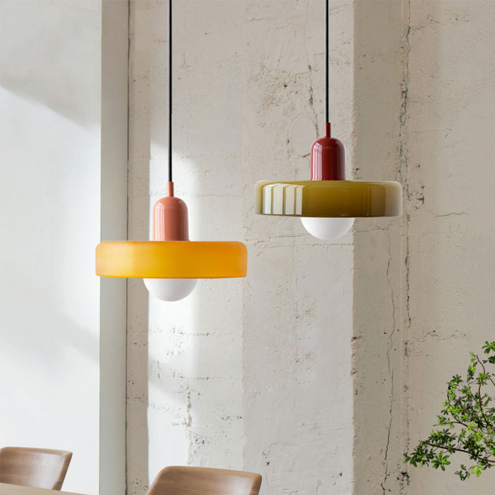 Bauhaus Style Pendant Light – Modern Dining & Living Room Ceiling Lamp