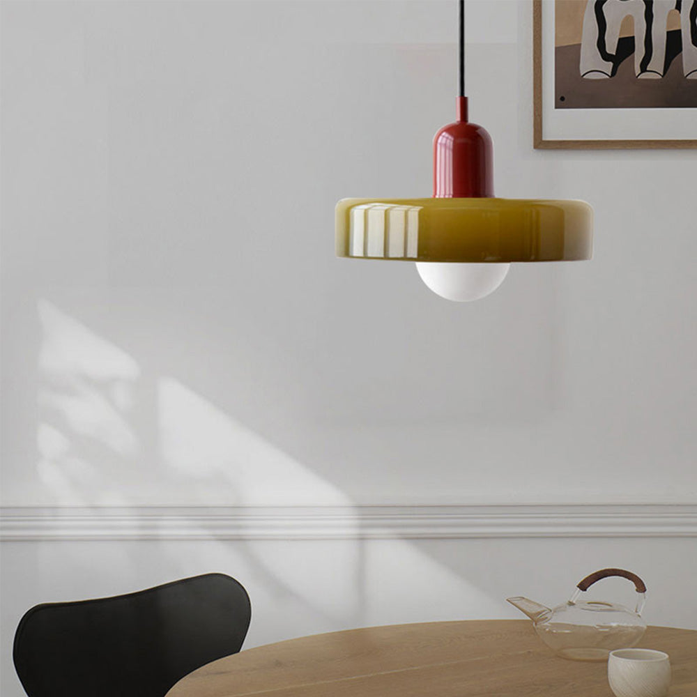 Bauhaus Style Pendant Light – Modern Dining & Living Room Ceiling Lamp