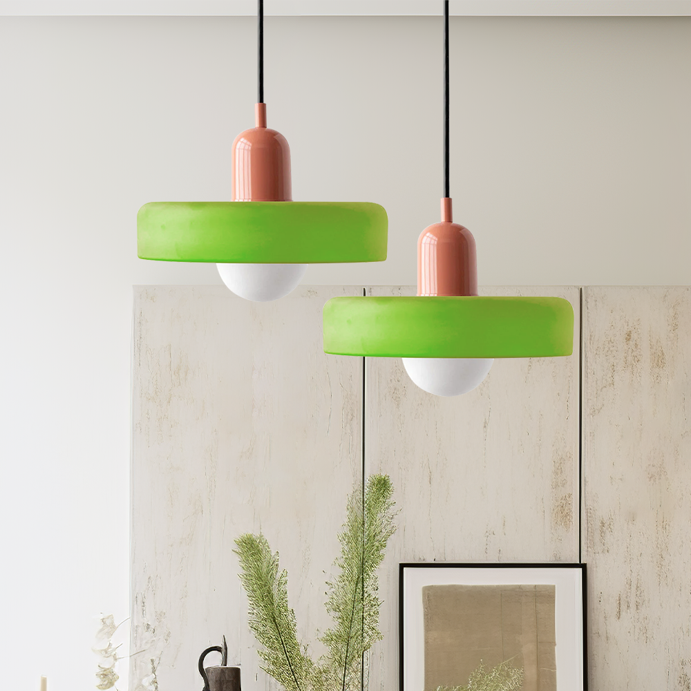 Bauhaus Style Pendant Light – Modern Dining & Living Room Ceiling Lamp