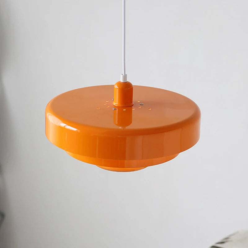 Bauhaus Metal Pendant Light – Modern Ceiling Lamp for Dining Room, Bedroom and Living Room