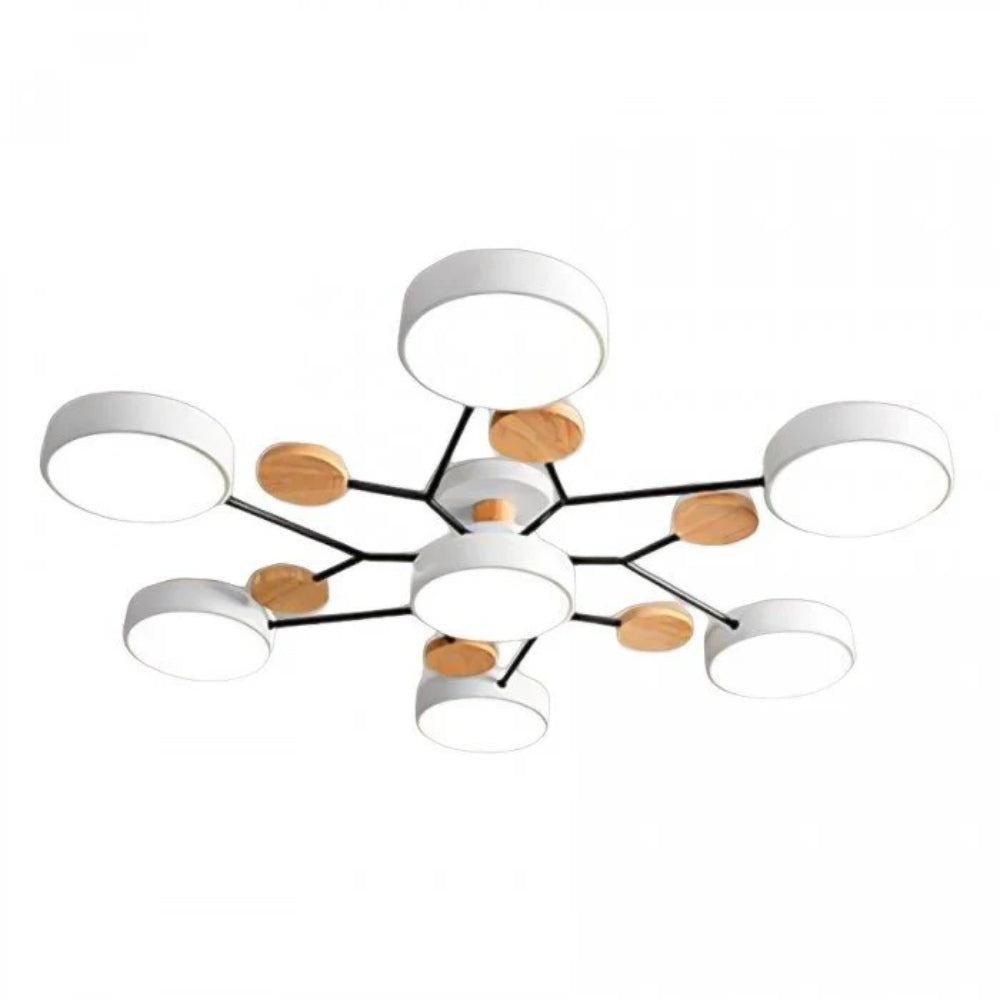 Scandinavian Branch LED Ceiling Light – Modern Energy-Saving Design