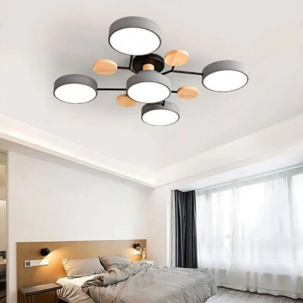 Scandinavian Branch LED Ceiling Light – Modern Energy-Saving Design