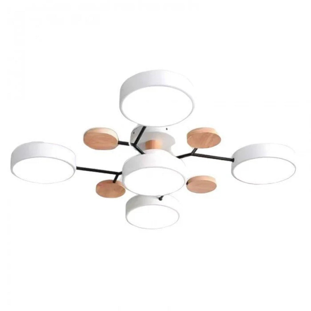 Scandinavian Branch LED Ceiling Light – Modern Energy-Saving Design