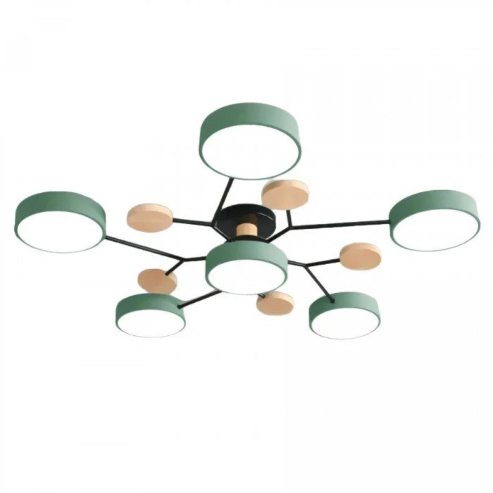 Scandinavian Branch LED Ceiling Light – Modern Energy-Saving Design