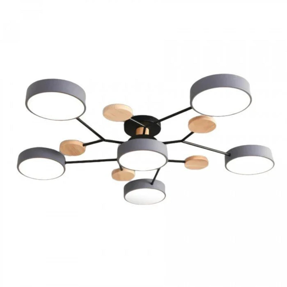 Scandinavian Branch LED Ceiling Light – Modern Energy-Saving Design