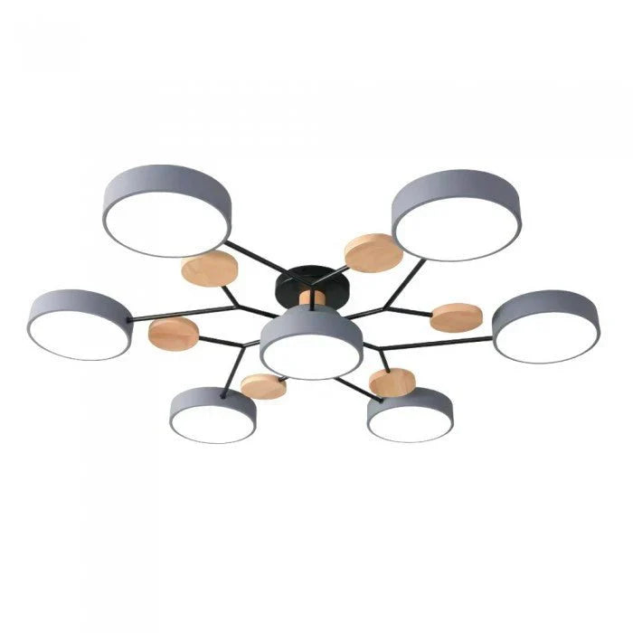 Scandinavian Branch LED Ceiling Light – Modern Energy-Saving Design