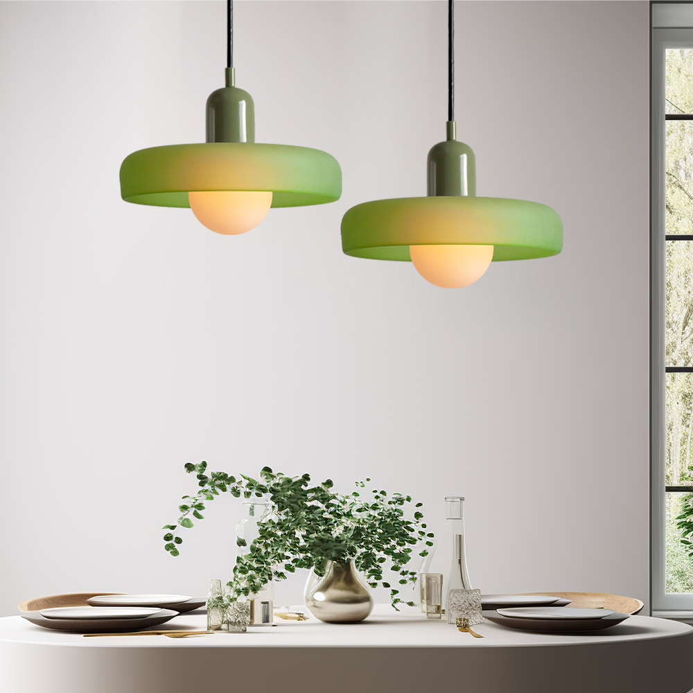 Bauhaus Style Pendant Light – Modern Dining & Living Room Ceiling Lamp