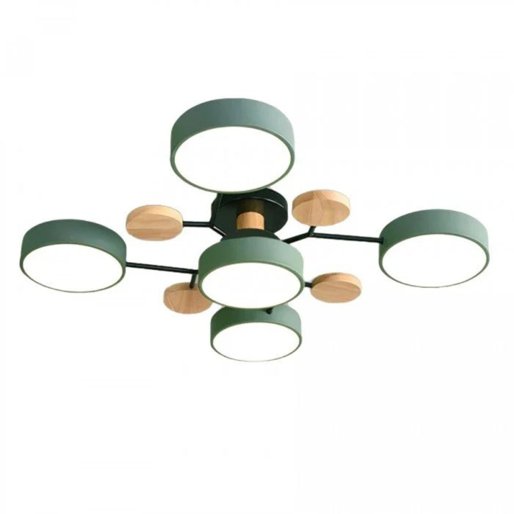 Scandinavian Branch LED Ceiling Light – Modern Energy-Saving Design